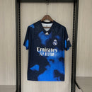 Camisa do Real Madrid Joint Edition 18/19 Torcedor Preta e Azul RETRO