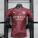 Camisa do Manchester City III 24/25 JOGADOR Vermelha