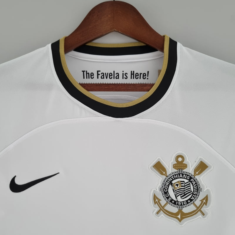 Camisa do Corinthians I 22/23 Torcedor Branca