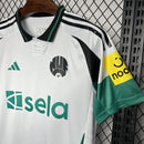 Camisa do Newcastle United III 24/25 Torcedor Branca e Verde