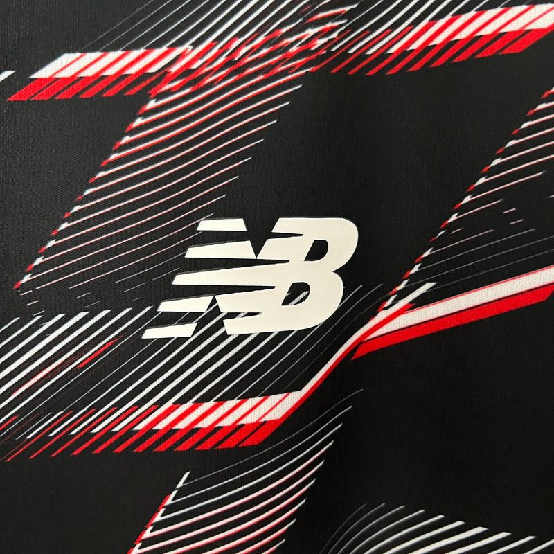 Camisa do São Paulo Pré-jogo 24/25 Torcedor Preta