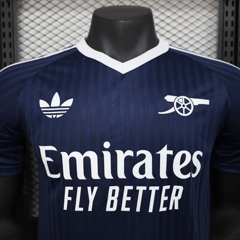Camisa do Arsenal Edição Especial 24/25 JOGADOR Azul Escuro