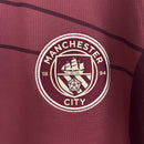 Camisa do Manchester City III 24/25 Torcedor Vermelha