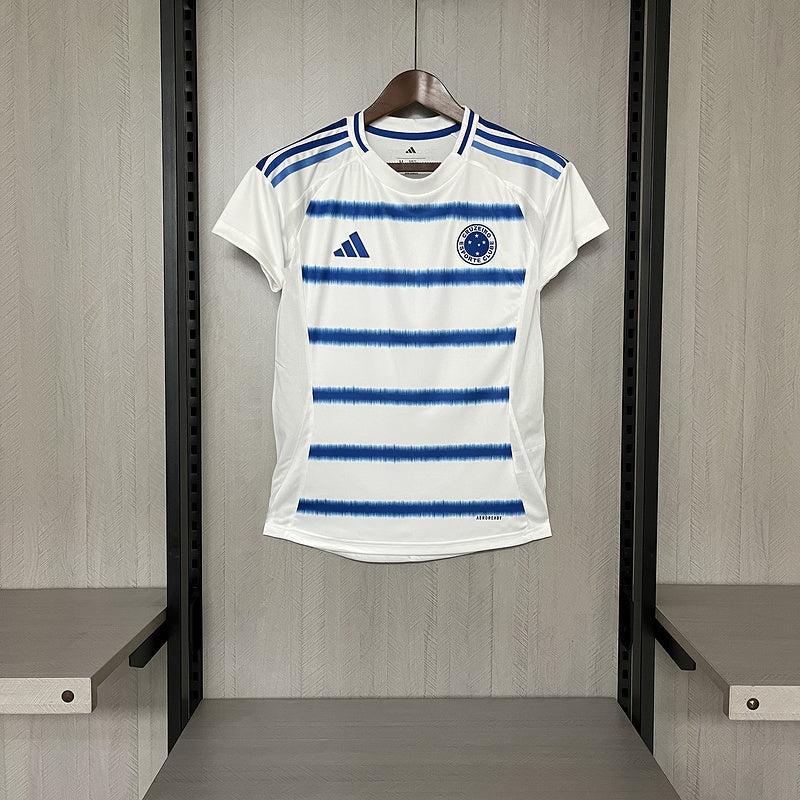Camisa do Cruzeiro II 25/26 Torcedor Branca (Feminina)