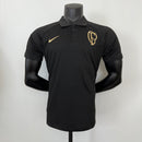 Camisa do Corinthians Polo 22/23 Torcedor Preta