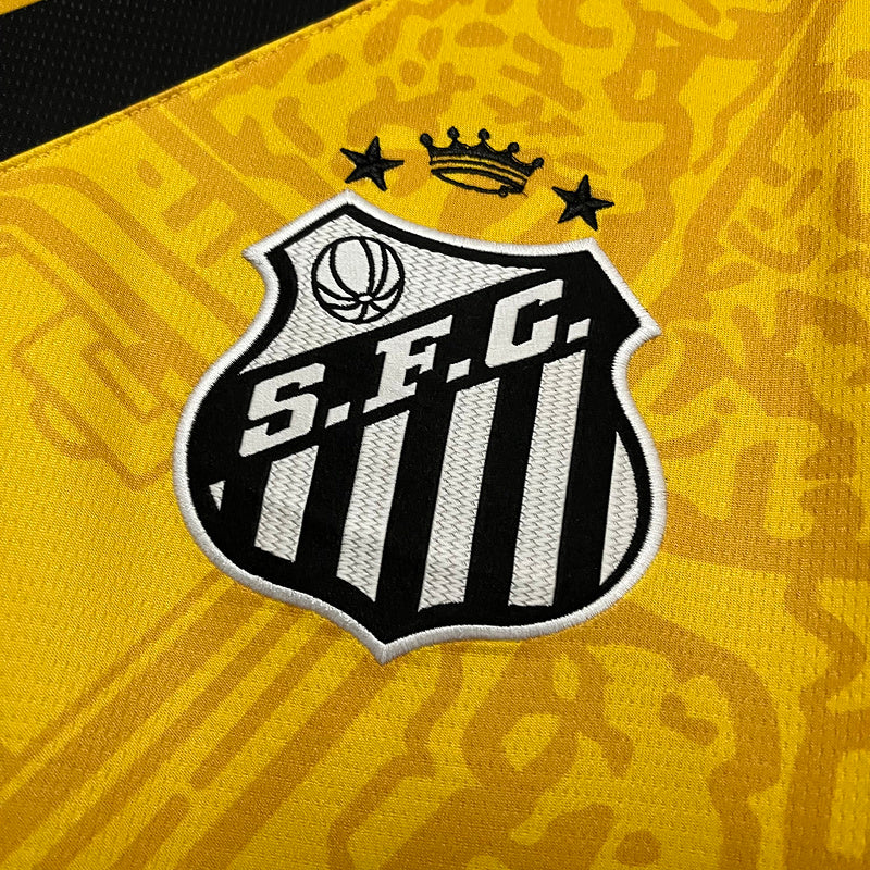 Camisa do Santos III 25/26 Torcedor Amarela