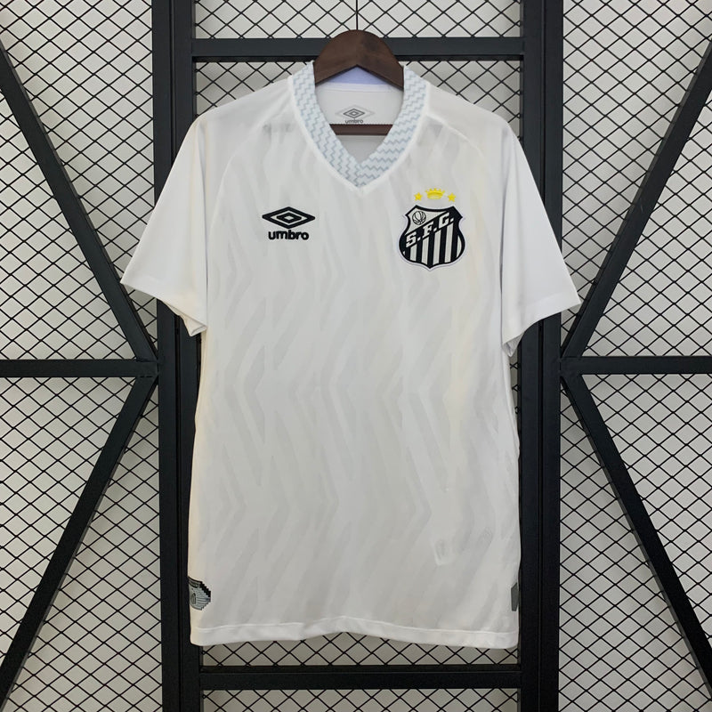Camisa do Santos I 25/26 Torcedor Branca