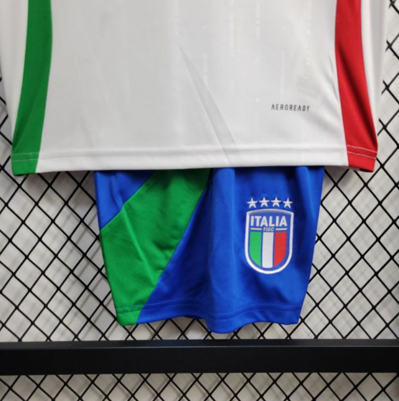 Kit infantil da Itália II 2024 Torcedor Branco