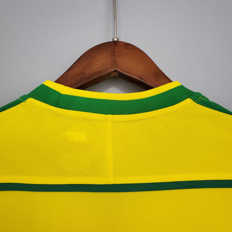 Camisa da Seleção Brasileira I 1998 Torcedor RETRO