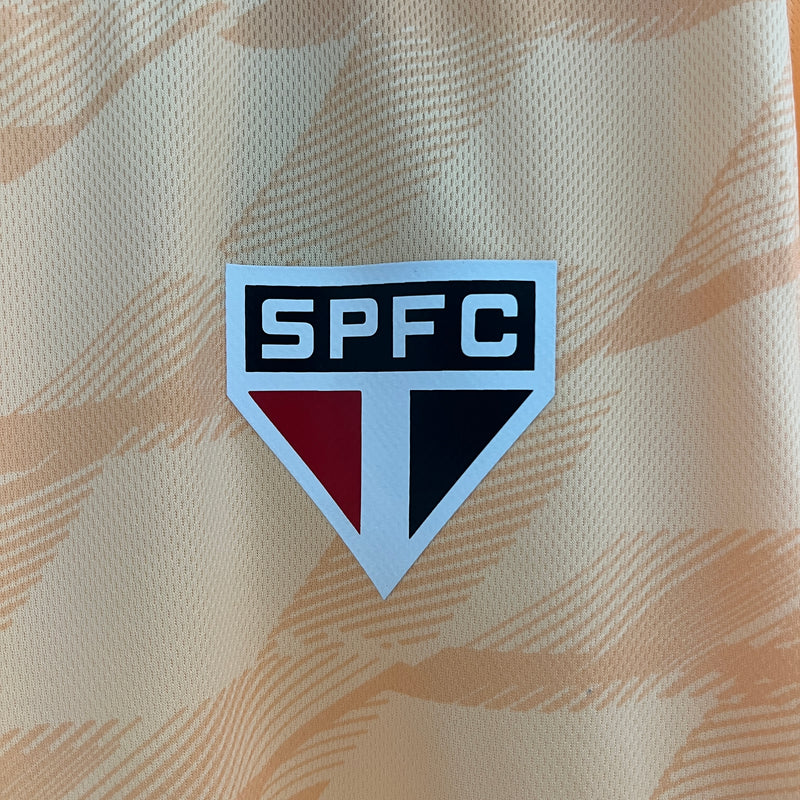 Camisa do São Paulo Treino 24/25 Torcedor Bege