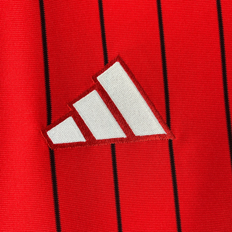Camisa do Flamengo Baseball 25/26 Torcedor Preta e Vermelha