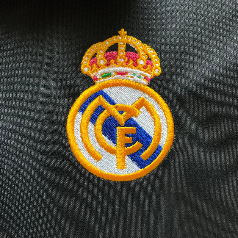Camisa do Real Madrid II 02/03 Torcedor Preta RETRO