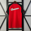 Camisa do Flamengo Baseball 25/26 Torcedor Preta e Vermelha