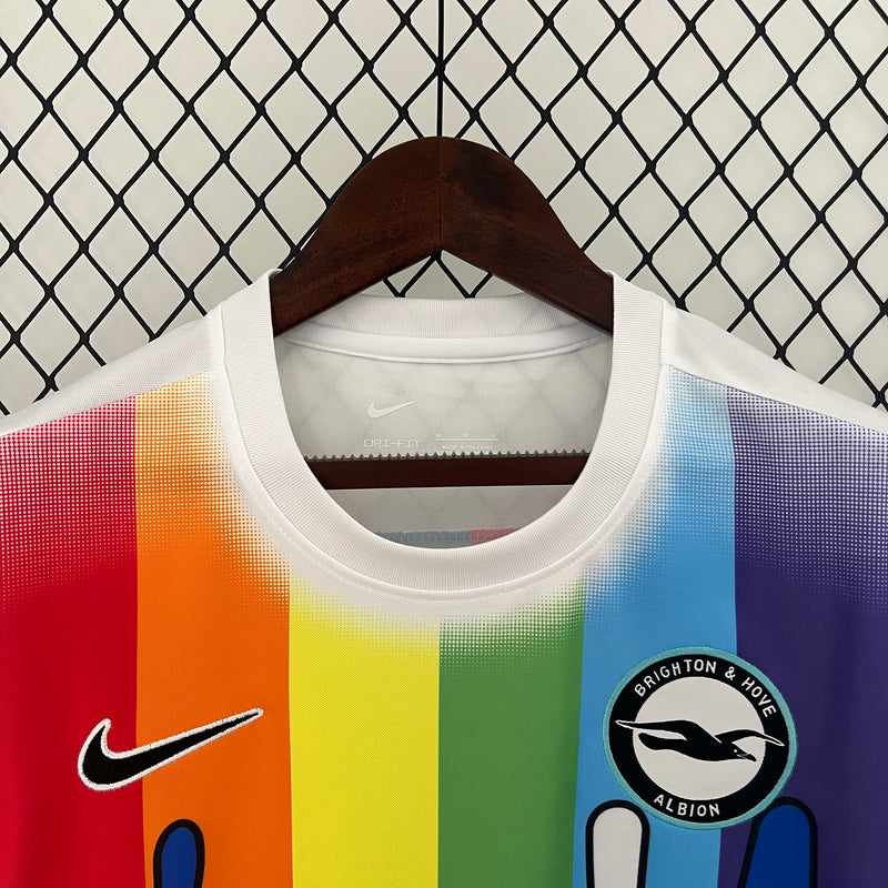 Camisa do Brighton Treino 24/25 Torcedor Branca