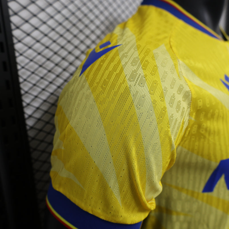 Camisa do Crystal Palace III 24/25 JOGADOR Amarela
