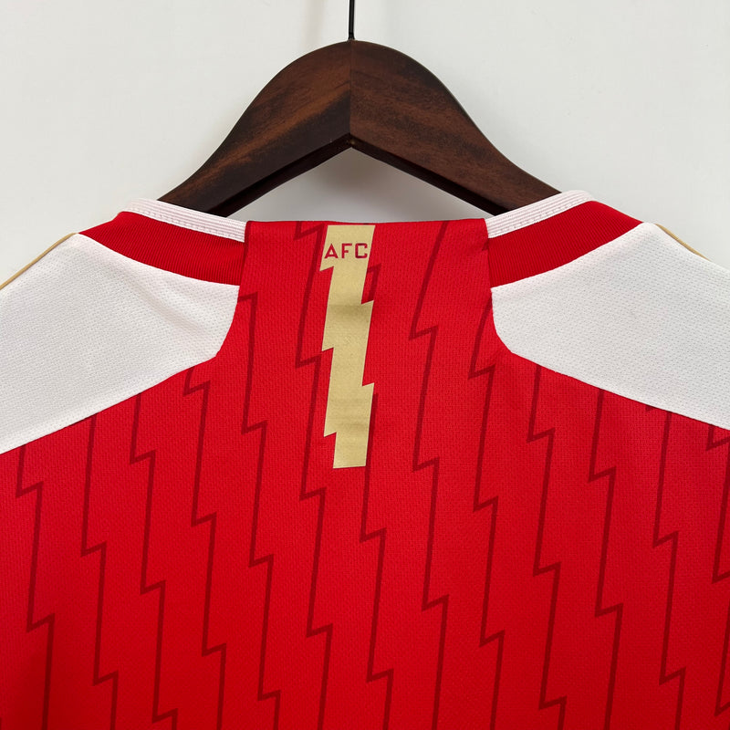 Camisa do Arsenal I 23/24 Torcedor Vermelha