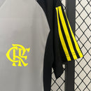 Camisa Feminina do Flamengo Treino 24/25 Torcedor Cinza