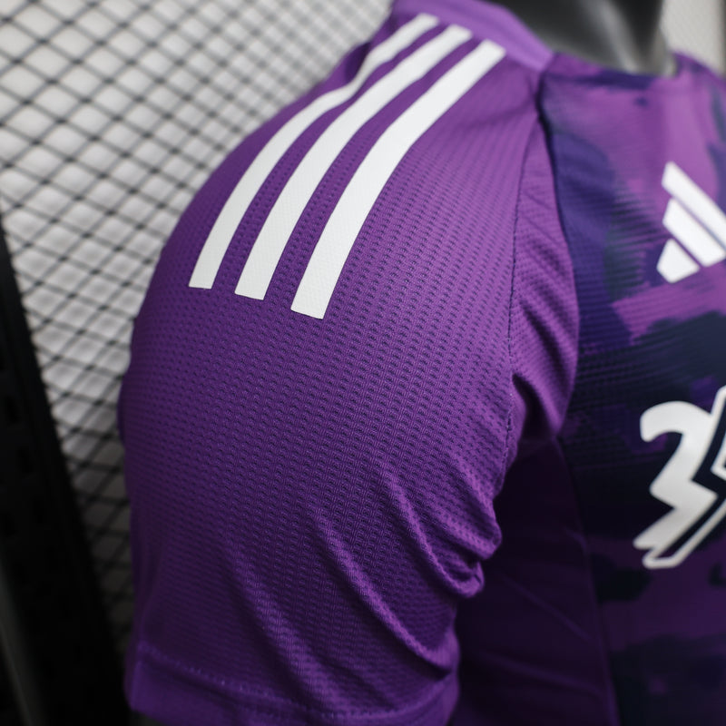 Camisa do Fulham III 24/25 JOGADOR Roxa