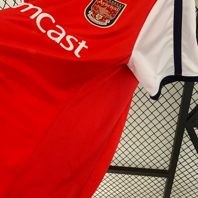Camisa do Arsenal I 01/02 Torcedor RETRO
