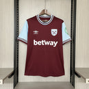 Camisa do West Ham United I 24/25 Torcedor Vermelha