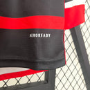 Camisa do Flamengo manga longa I 24/25 Torcedor Preto e Vermelho