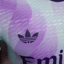 Camisa do Arsenal III 24/25 JOGADOR Roxa