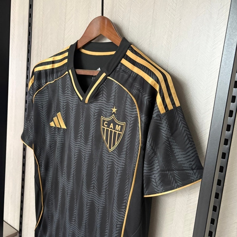 Camisa do Atlético Mineiro III 25/26 Torcedor Dourada
