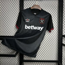 Camisa do West Ham United II 24/25 Torcedor Preta