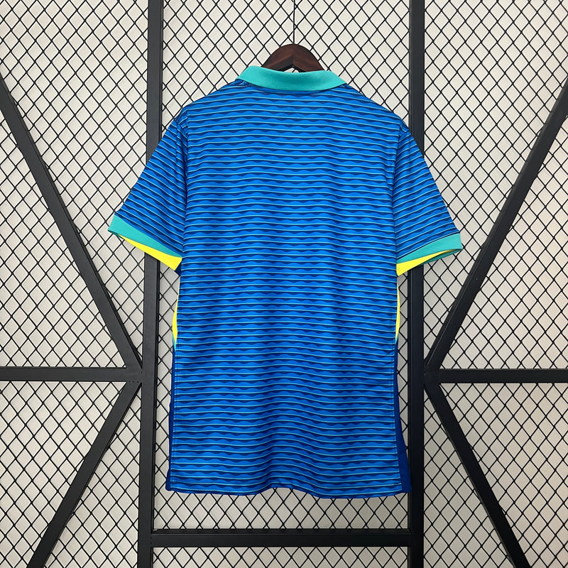 Camisa da Seleção Brasileira II 2024 Torcedor Azul