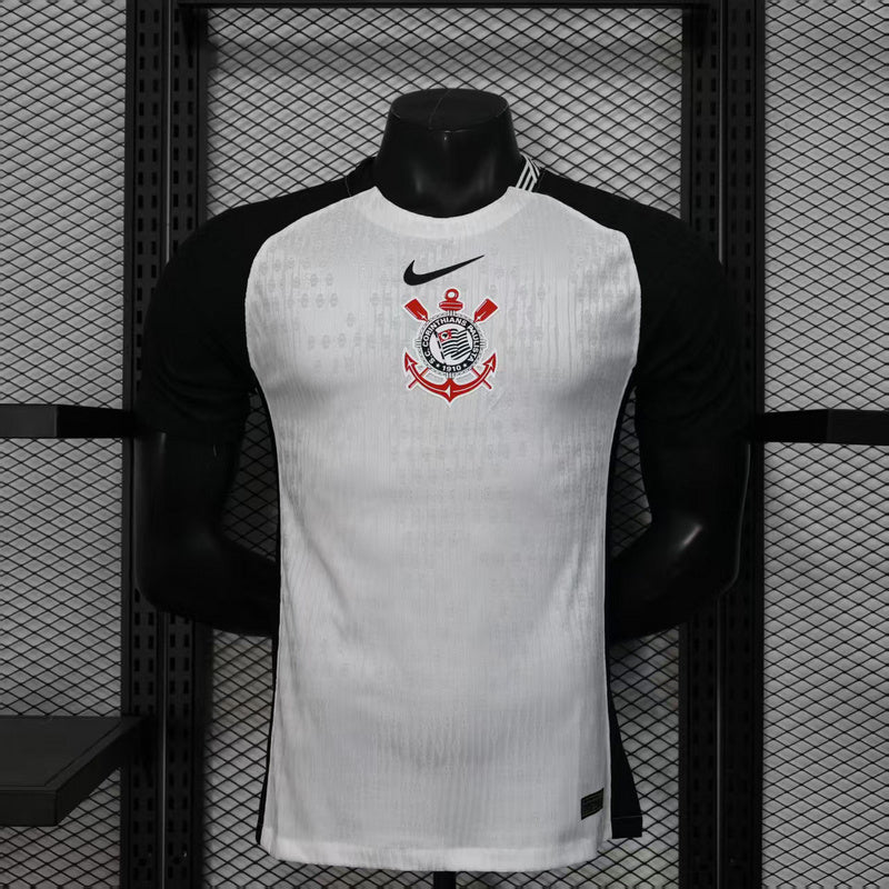 Camisa do Corinthians I 25/26 JOGADOR Branca