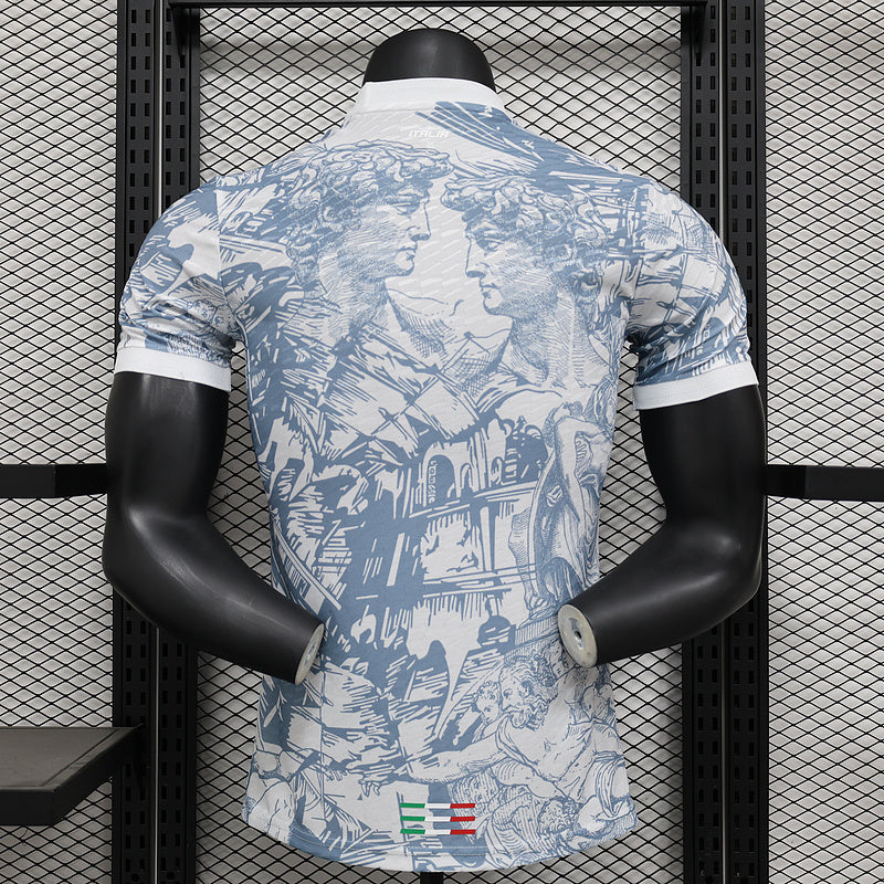 Camisa da Itália Edição Especial 2024 JOGADOR Branca