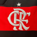 Camisa do Flamengo manga longa I 24/25 Torcedor Preto e Vermelho