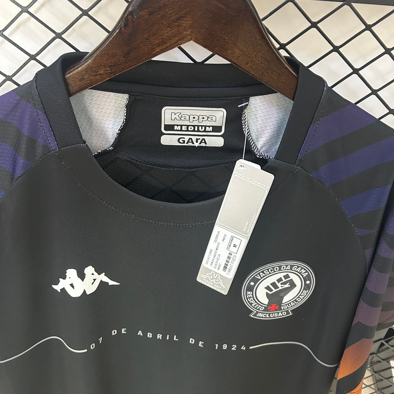 Camisa do Vasco Jersey 24/25 Torcedor Preta