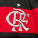 Camisa Feminina do Flamengo I 24/25 Torcedor Preto e Vermelho