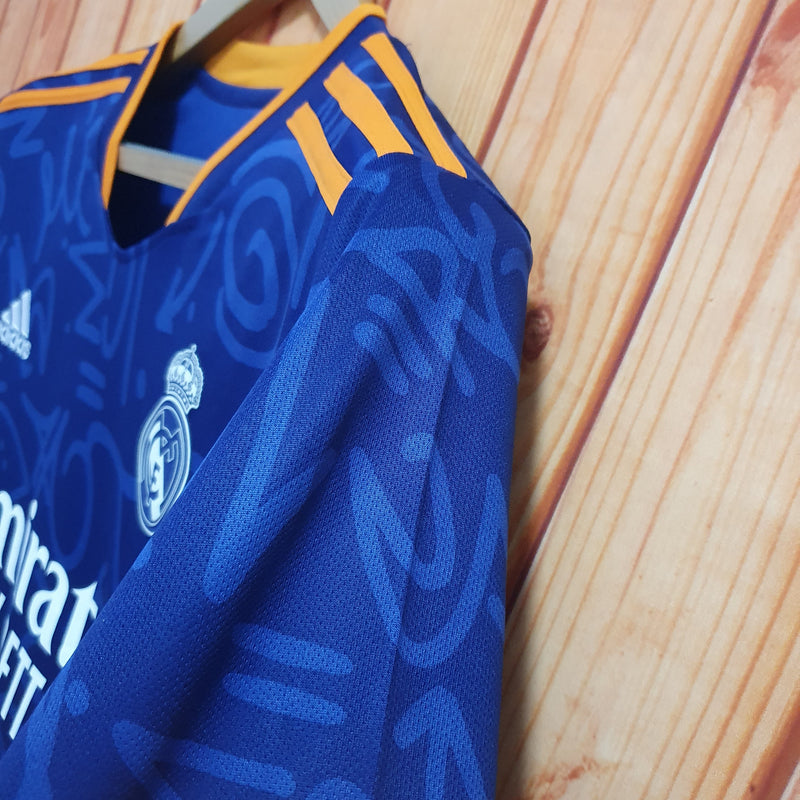 Camisa do Real Madrid II 21/22 Torcedor Azul
