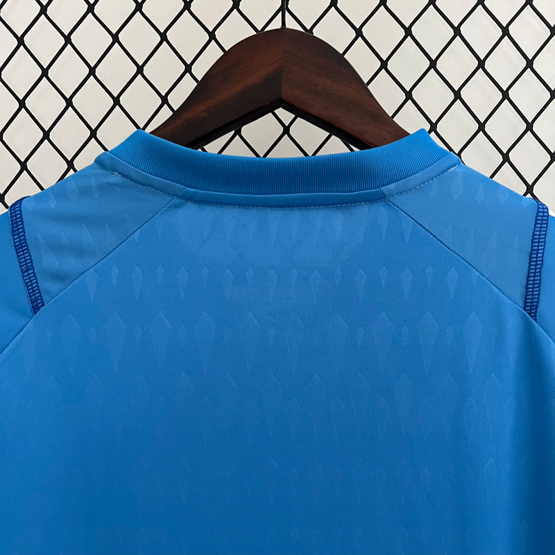 Camisa do Flamengo Goleiro 23/24 Torcedor Azul