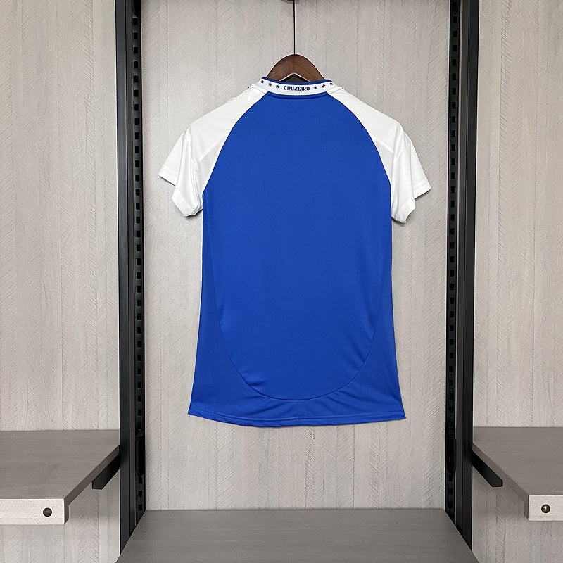 Camisa Feminina do Cruzeiro I 25/26 Torcedor Azul
