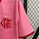 Camisa do Flamengo Pink 23/24 Torcedor Rosa