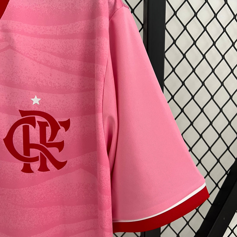 Camisa do Flamengo Pink 23/24 Torcedor Rosa