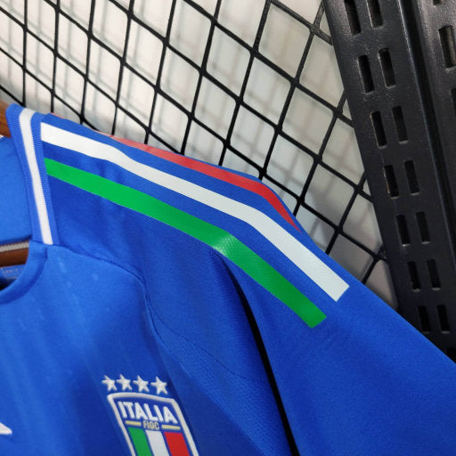 Camisa da Seleção Itália I 2024 Torcedor Azul