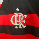 Kit infantil do Flamengo I 24/25 Torcedor Preto e Vermelho
