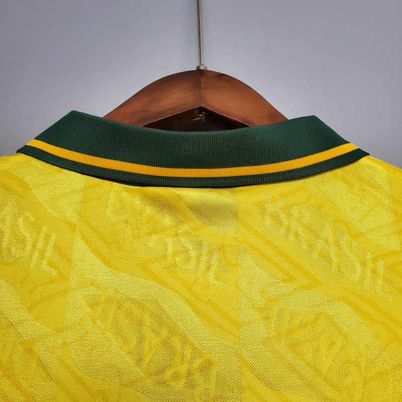 Camisa da Seleção Brasileira I 1991 Torcedor RETRO