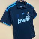 Camisa do Real Madrid II 09/10 Torcedor Preta RETRO