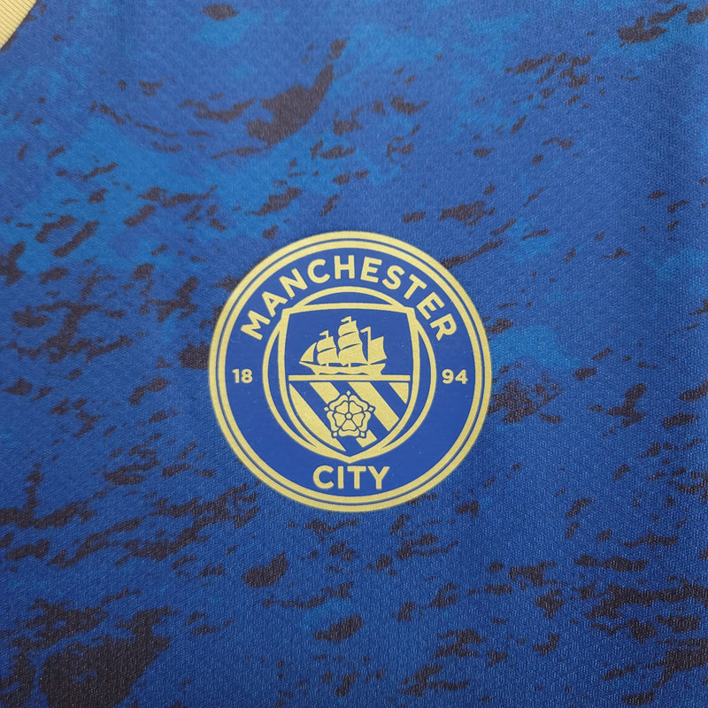 Camisa do Manchester City Edição Especial 23/24 Torcedor Azul
