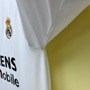 Camisa do Real Madrid I 03/04 Torcedor Branca RETRO