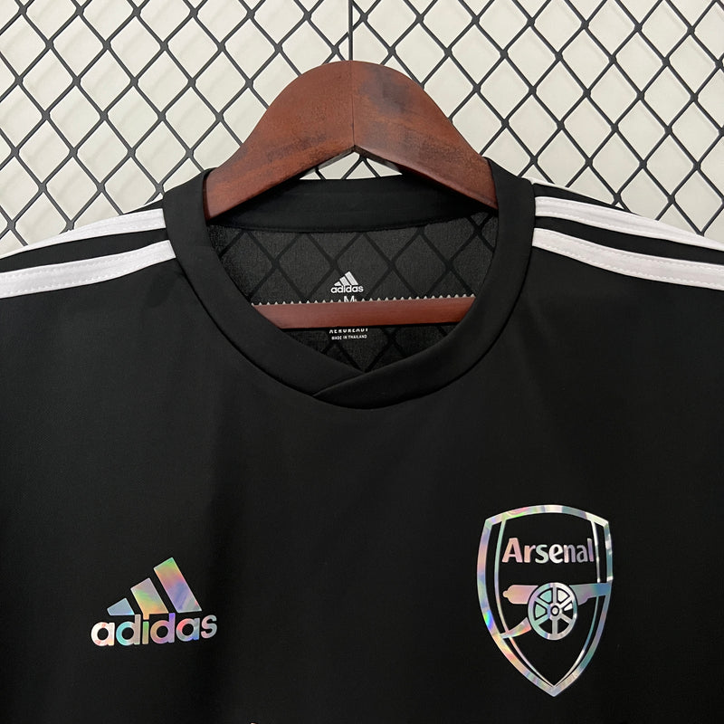 Camisa do Arsenal Balmain 24/25 Torcedor Preto