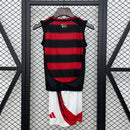 Kit infantil do Flamengo I 25/26 Torcedor Regata