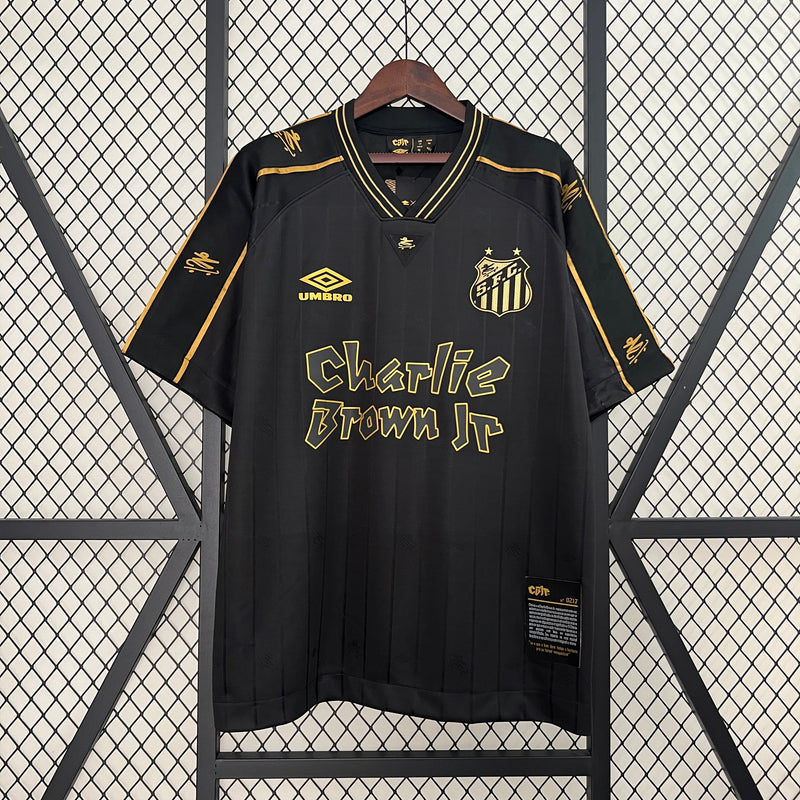 Camisa do Santos Charlie Brown JR  24/25 Torcedor RETRO