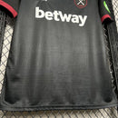 Camisa do West Ham United II 24/25 Torcedor Preta