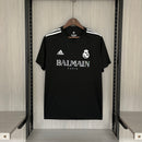Camisa do Real Madrid Balmain 23/24 Torcedor Preta